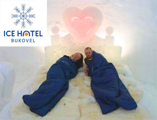 Bukovel Ice Hotel | Unique hotel built from snow and ice