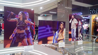 Eurovision 2017 Photo Exhibition in Kiev Mall Gulliver