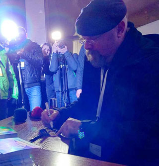 Jamie Hyneman of MythBusters in Dnipro