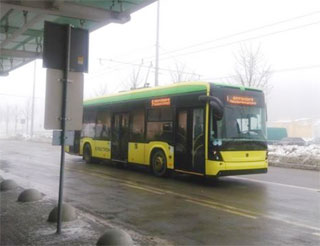 Lviv Airport opened trolleybus line from New Terminal to Lviv center