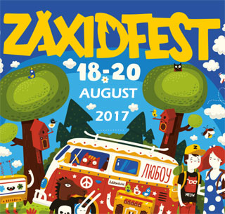 Zaxidfest 2017 | On 18th - 20th of August near Lviv | Rodatychi
