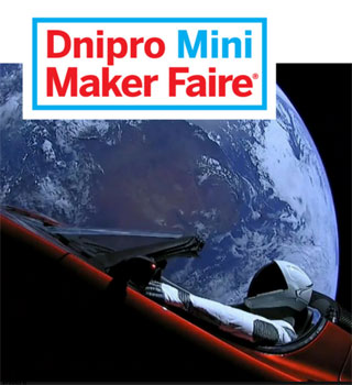 Dnipro Mini Maker Faire | On 21th of April 2018 in Dnipro