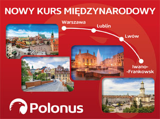 Warsaw - Ivano-Frankivsk Bus Line opened on 29.06.2018 | Polonus