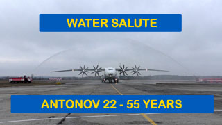 AN-22 Antei celebrates 55 Years Anniversary on 27.02.2020 in UKKM