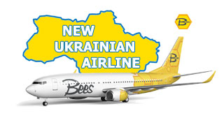 Bees Airline - Ukraine new airline start flights in March 2021