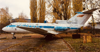 Yak-40 USSR-87683 is a new exhibit of State Aviation Museum in Kyiv