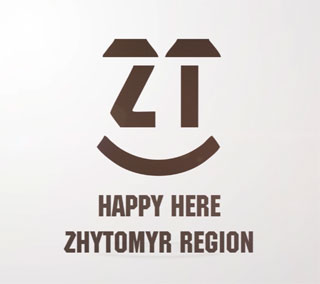 Zhytomyr Region get it own Tourist Logo with slogan Happy Here