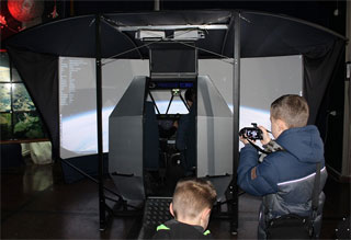 Space Flight Simulator Aeneas open on 12.01.2020 in Zhytomyr Museum