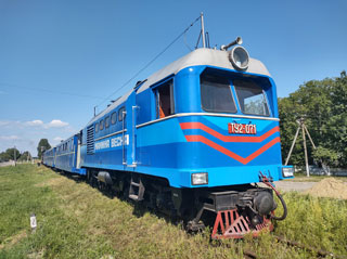 Haivoron - Rudnytsya Narrow Gauge Train operate after 14.10.2021