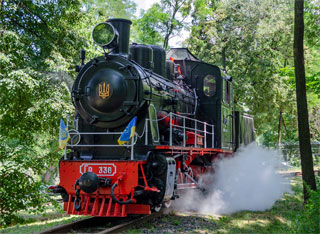 Kyiv Children's Railway Steam Locomotive Tours resume on 03.07.2022