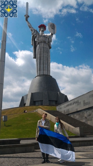 Mother Motherland Monument tour to observationa platform of 91 meters, Kiev, Ukraine | Tourists from Sweden