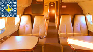 Yak-40 Air Charter | 10-Seater Business Jet | Salon