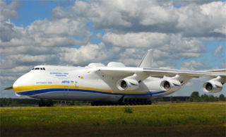 Antonov AN-225 Mriya the world's largest transport aircraft was extended certificate of airworthiness till 2033