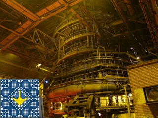 Metallurgical plant ArcelorMittal tour - open hearth furnace