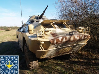 Armored reconnaissance-patrol car BRDM-2