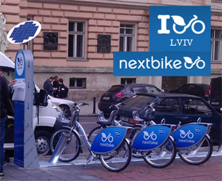 Rint bike in Lviv | Five bike rental stations installed in Lviv