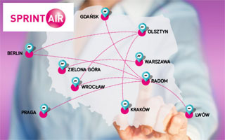 SprintAir start flights Radom-Lviv after 23rd of June 2016