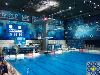 European Diving Championship 2017 | Swimming pool and Diving platforms