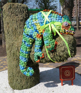 Chameleon Art Object set in renewed park near IEC | Eurovision 2017
