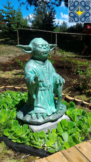 Jedi Master Yoda Monument opened in Kiev, Ukraine | Star Wars