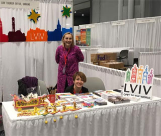 Lviv, Ukraine is represented at NYT Travel Show in NYC