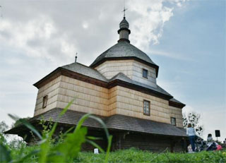 St Mykyta Wooden Church restored in Derniv, Lviv region