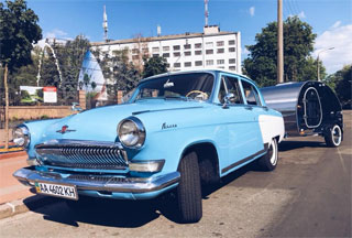 GAZ M-21 Volga with Lifestyle Camper Trip | Ukraine - Europe - Malaysia