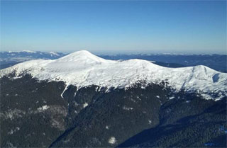 First Hoverla Ballooning took place on 16.01.2018