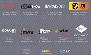 Kiev Potential present at 9 International Tourism Exhibitions