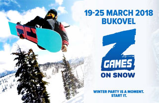 Z-Games On Snow in Bukovel | On 19th - 25th of March 2018