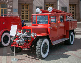 Kiev Fire Trucks Exhibition | On 17.09.2019 near Kiev City Administration