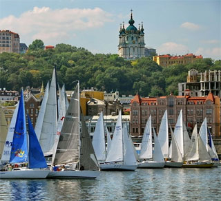 Kyiv Sailing Regatta | On 24th of August 2019 near Kiev River Station