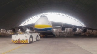 Antonov AN-225 Mriya in Gostomel Airport (UKKM)