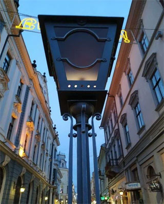 Lighting Lanterns Tradition is restored in Chernivtsi, Ukraine