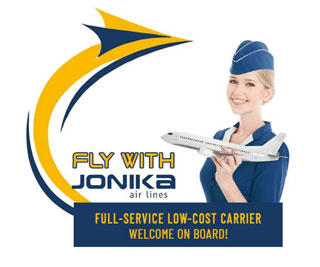 Athens - Kiev, Lviv, Odesa and Bologna - Kiev flights by Jonika Airlines