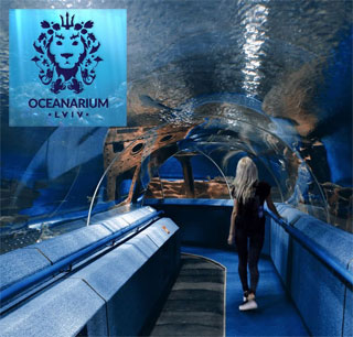 Lviv Oceanarium opened on 28.08.2020 in Lviv City Center