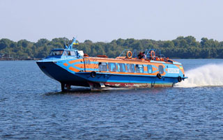 Mykolaiv - Kovalivka Forest is a new route of Nibulon Hydrofoil