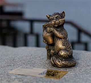 Dnipro Cat Mini Sculpture open on 05.10.2021 in Dnipro