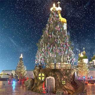 Kyiv Christmas and New Year 2021 Celebration in Fabulous Forest