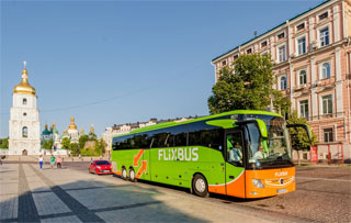 Yasinya - Zatoka Flixbus Bus Line open on 20.05.2021 via Lviv, Kyiv, Odesa