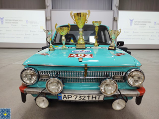 Ukraine ZAZ cars in Monte-Carlo Classic Rally | ZAZ-966 and Cups