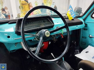 Ukraine ZAZ cars in Monte-Carlo Classic Rally | ZAZ-966 Steering Wheel