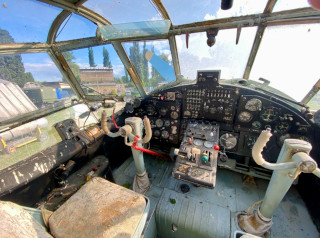 Antonov AN-2P is a new Exhibit of Oleg Antonov State Aviation Museum - Cockpit