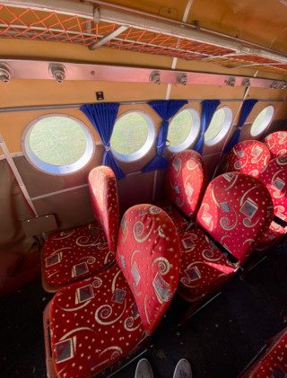 Antonov AN-2P is a new Exhibit of Oleg Antonov State Aviation Museum - Airplane Cabin