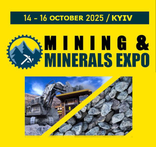 Mining & Minerals Expo will be held on 14.10 - 16.10.2025 in Kyiv