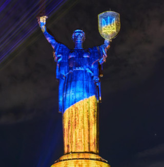 New Laser Installation Power of Values was on Mother Motherland Monument