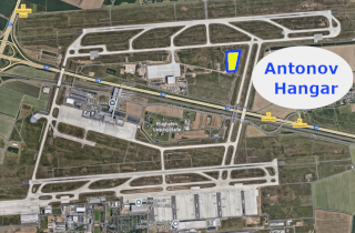 Antonov will build a New Hangar for AN-124 Fleet in Leipzig/Halle Airport - Possible Plot of New Antonov Hangar