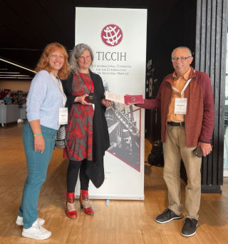 Ukraine Industrial Tourism was presented at TICCIH Congress Kiruna 2025 - Volodymyr Kazakov and Viktoriia Patsiuk