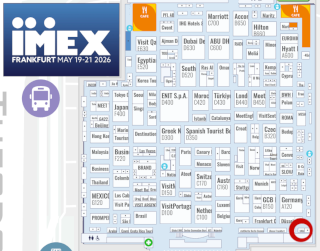 Visit Ukraine Tourism Stand during IMEX 2026 in Frankfurt, Germany