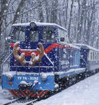 Kyiv Children's Railway switched to Year-Round Operation